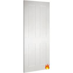 Eton White Internal Fire Door (18mm lippings) FD30